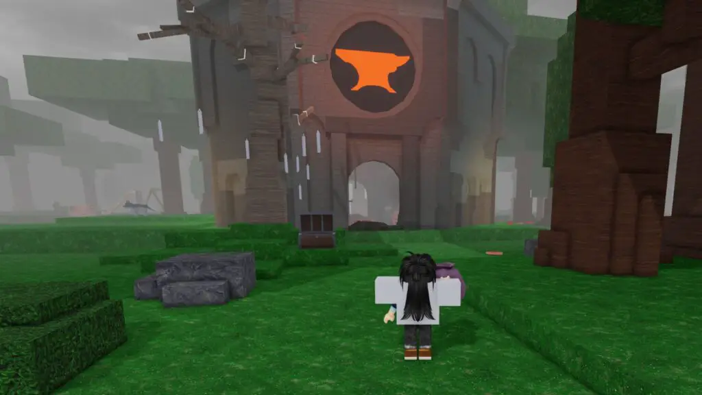 The 99 Nights in the Forest Tool Workshop.