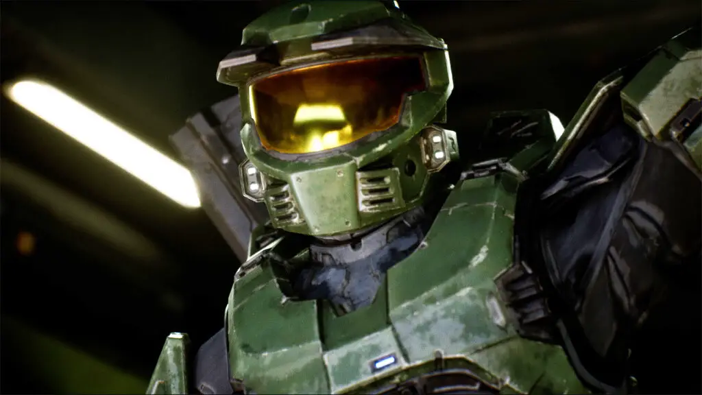 Master Chief character model from Halo: Campaign Evolved