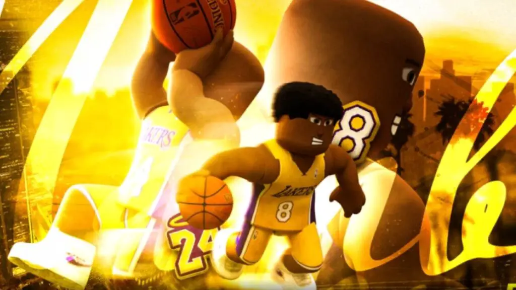 Playground Basketball splash art in Roblox