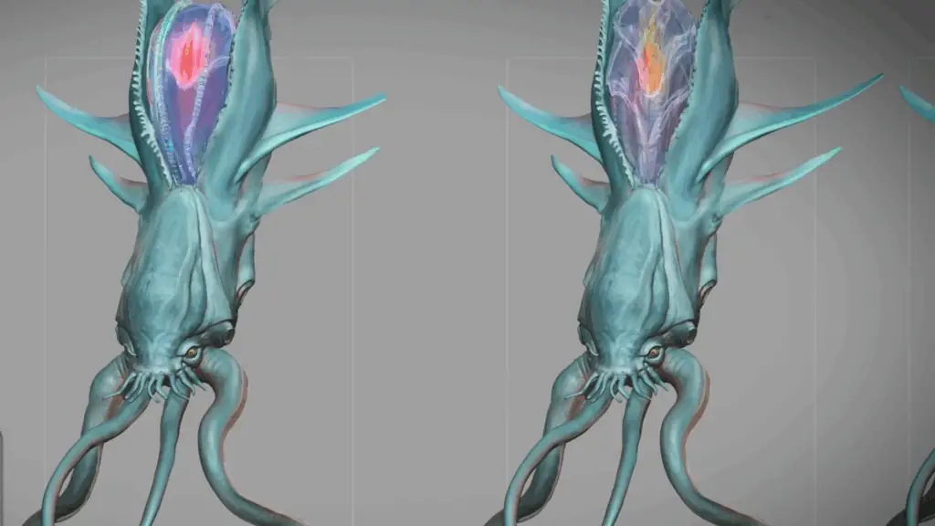 Sketches of the Collector Leviathan.