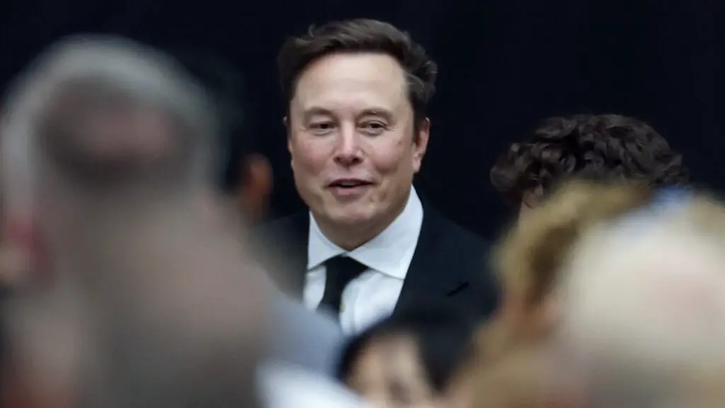 Elon Musk, founder of xAI, seen at a public event.