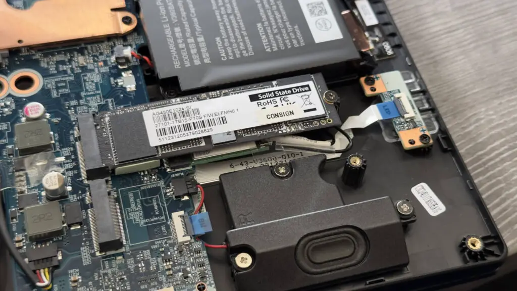 Gigabyte G6X gaming laptop