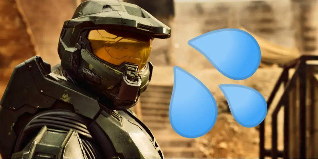 Master Chief in a controversial scene
