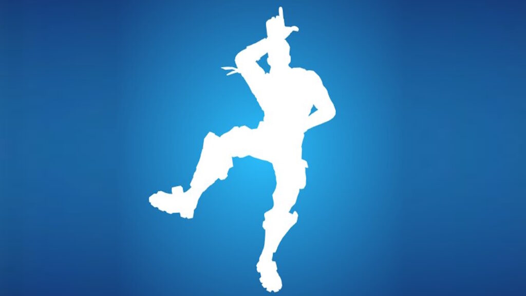 Fortnite Take the L emote silhouette image