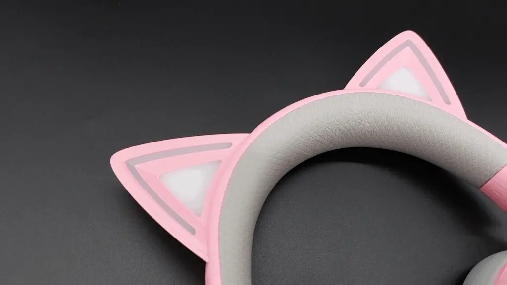 The Kraken Kitty V3 Pro wireless gaming headset in quartz pink.