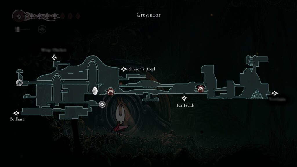 Hollow Knight: Silksong Twisted Bud - Yarnaby location