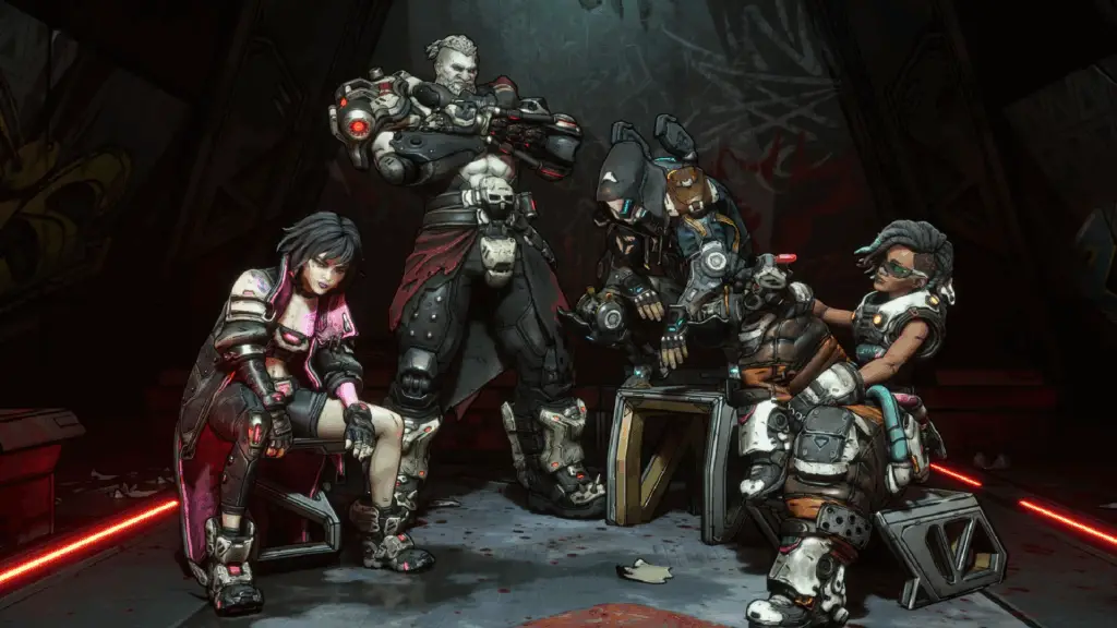 The vault hunters of Borderlands 4, ready for action.
