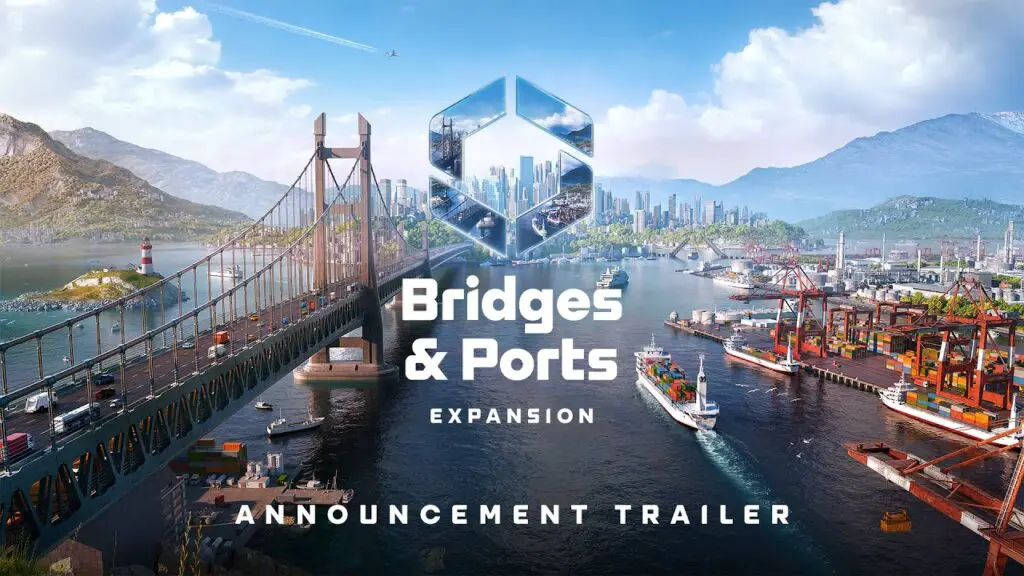 Bridges & Ports | Announcement Trailer | Cities: Skylines II - YouTube