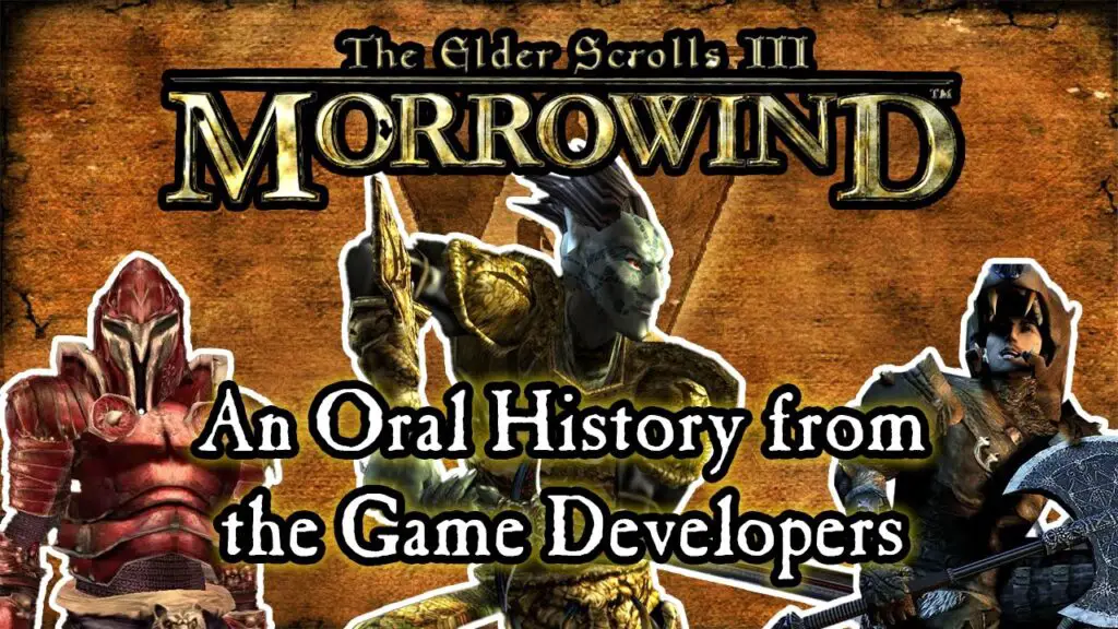 The Elder Scrolls III: Morrowind - An Oral History from the Game Developers - YouTube
