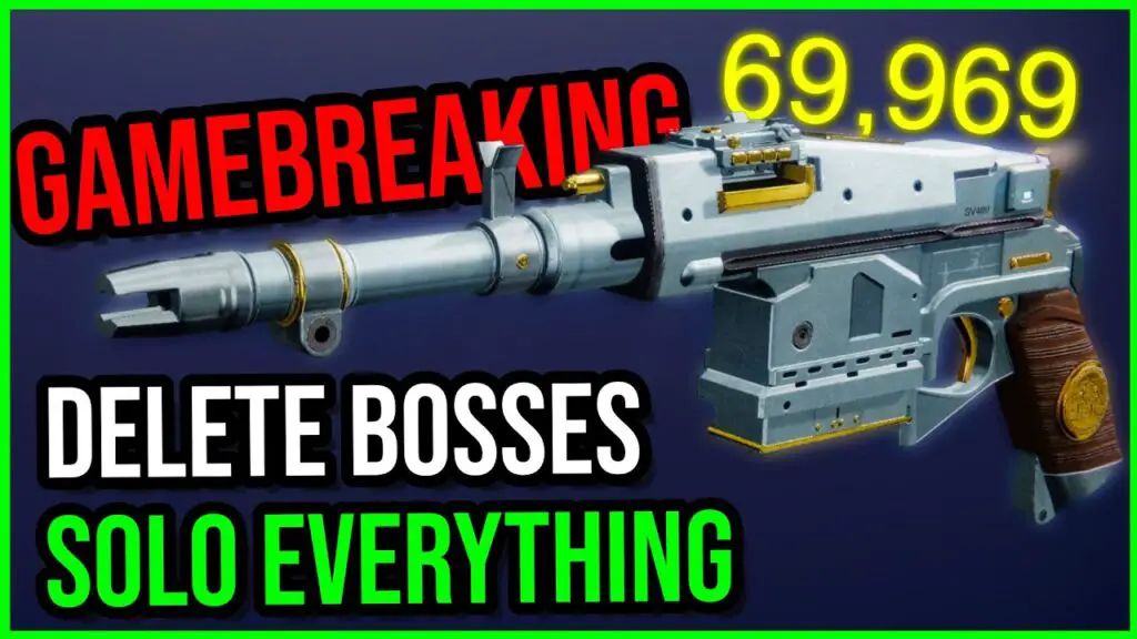 This Game Breaking "Build" DELETES Bosses! Destiny 2 - YouTube