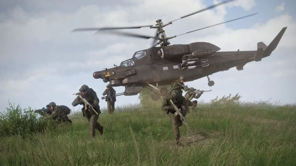 Arma 3 battlefield gameplay screenshot