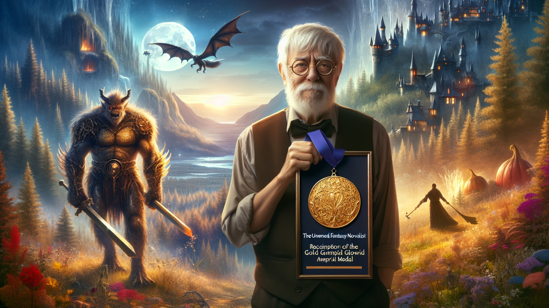 The Witcher’s ‘Grumpy’ Creator Andrzej Sapkowski Awarded Poland’s Gold Gloria Artis Medal