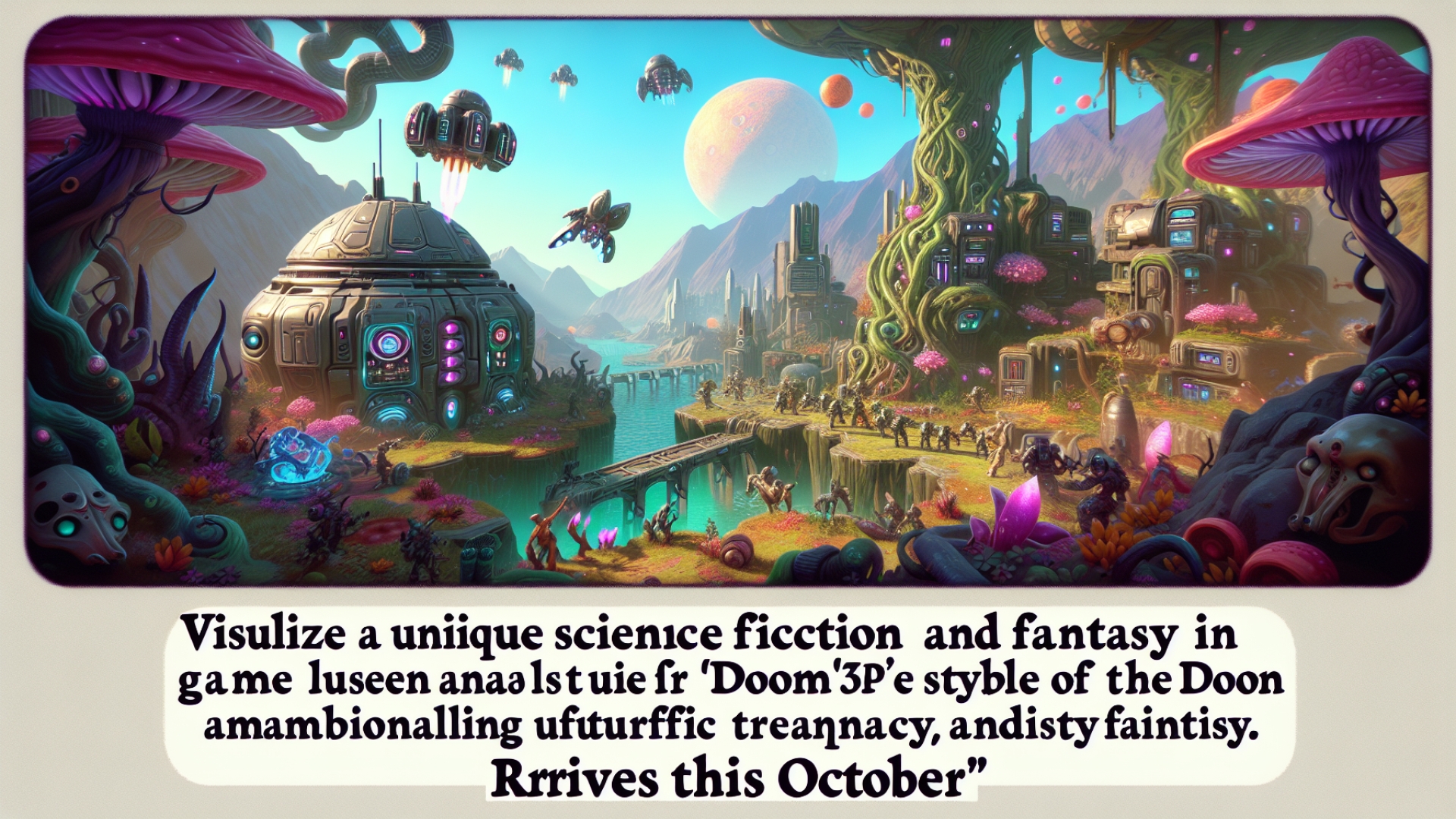 Mohrta: The Unique Sci-Fi/Fantasy FPS Built on the Doom Engine Arrives This October