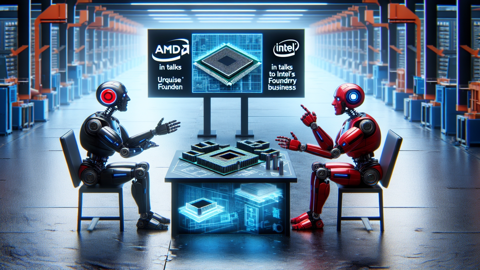 AMD Reportedly in Early Talks to Utilize Intel’s Foundry Business