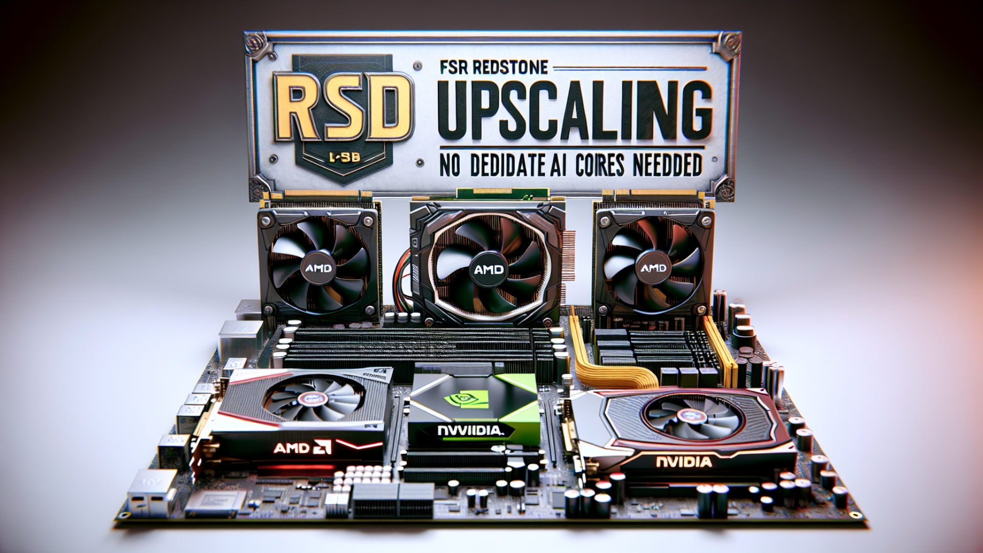 AMD’s FSR Redstone Upscaling Confirmed to Support NVIDIA and Older GPUs, No Dedicated AI Cores Needed