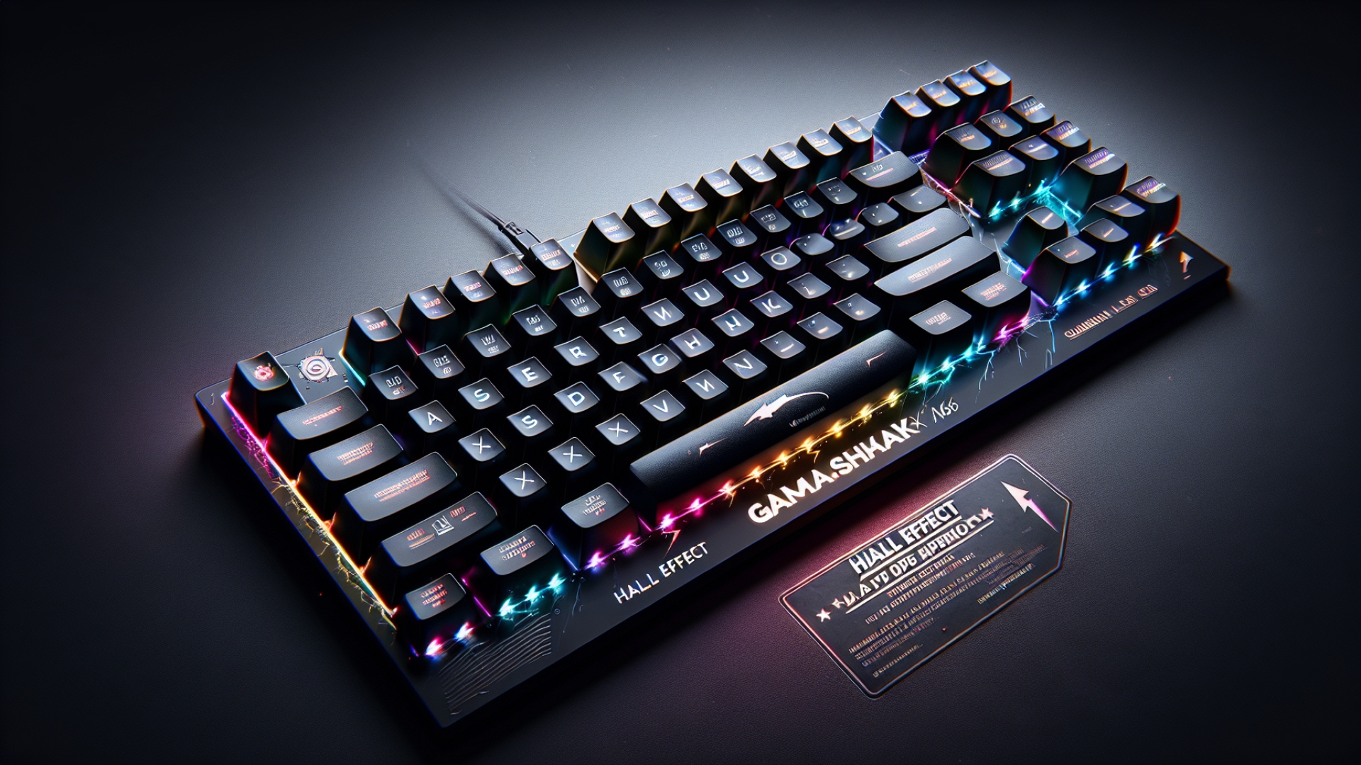 Score the Gamakay x Naughshark NS68 Hall Effect Gaming Keyboard with Rapid Trigger for Under $40