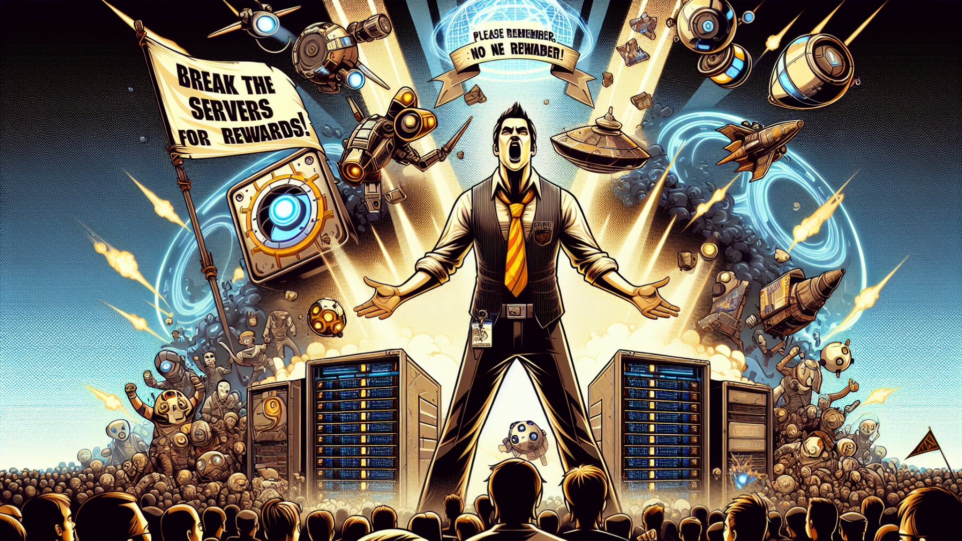 Randy Pitchford Dares Players to Break Borderlands 4 Servers, Offers Rewards Amidst Performance Concerns