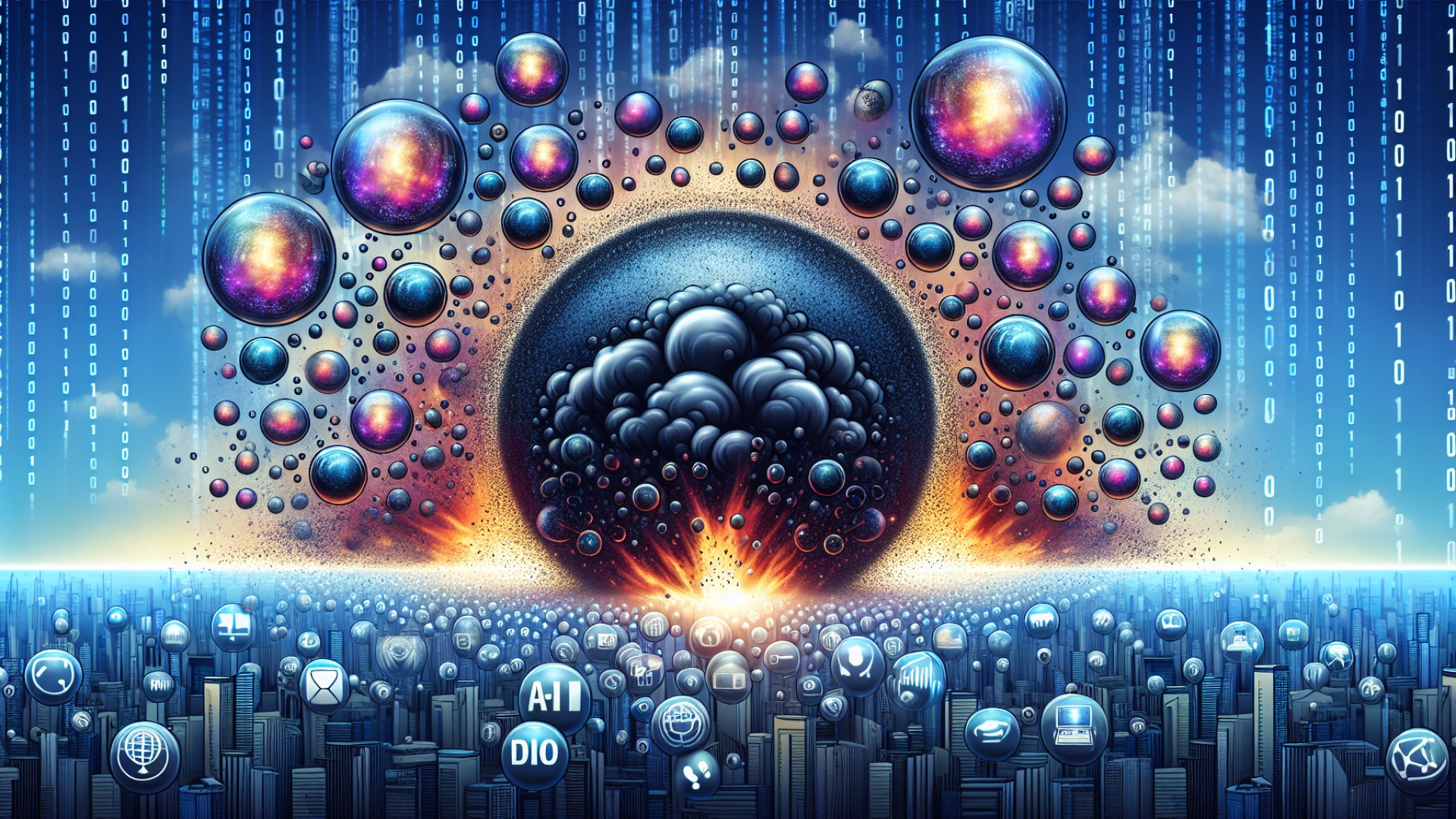 Analyst Warns AI Sector is a ‘Bubble of Bubbles,’ Potentially 17 Times Larger Than Dot-Com Crash