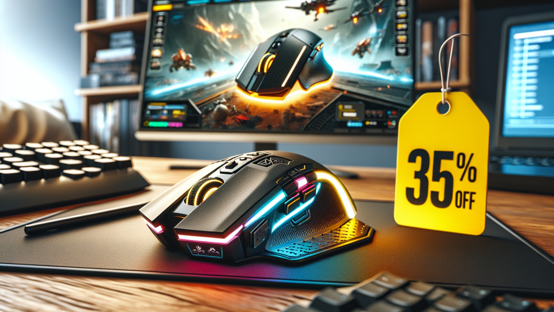 Grab the Ultra-Light Turtle Beach Burst II Air Wireless Gaming Mouse at 35% Off