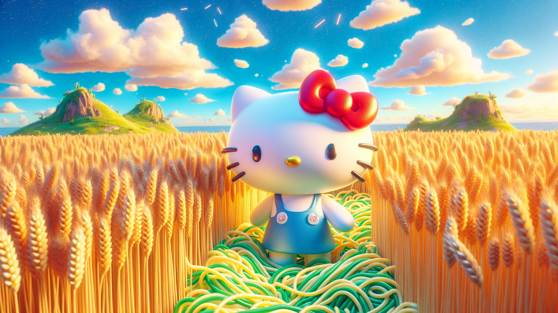 Hello Kitty Island Adventure: Where to Find Noodle Grass in Wheatflour Wonderland