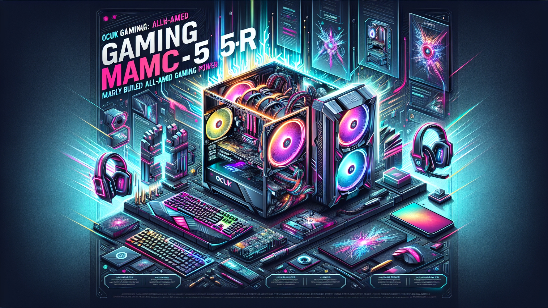 OcUK Gaming Mach 5R Review: Smartly Built, Value-Driven All-AMD Gaming Power