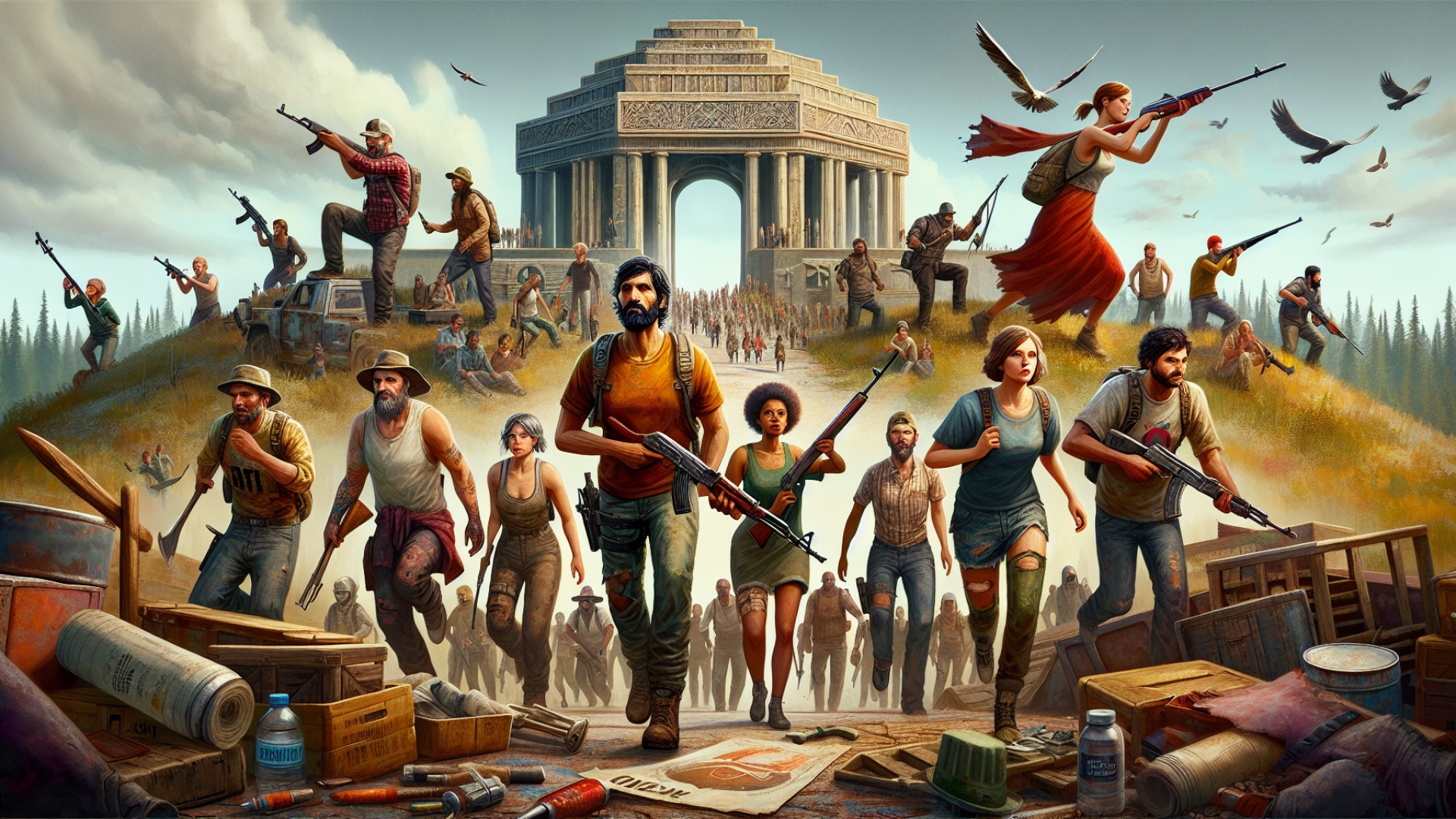 Rust’s Latest Update Forces Players Out of Bases and Into Monument Combat