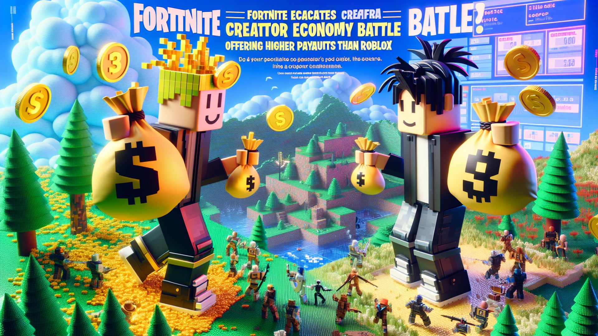 Fortnite Escalates Creator Economy Battle, Offering Higher Payouts Than Roblox