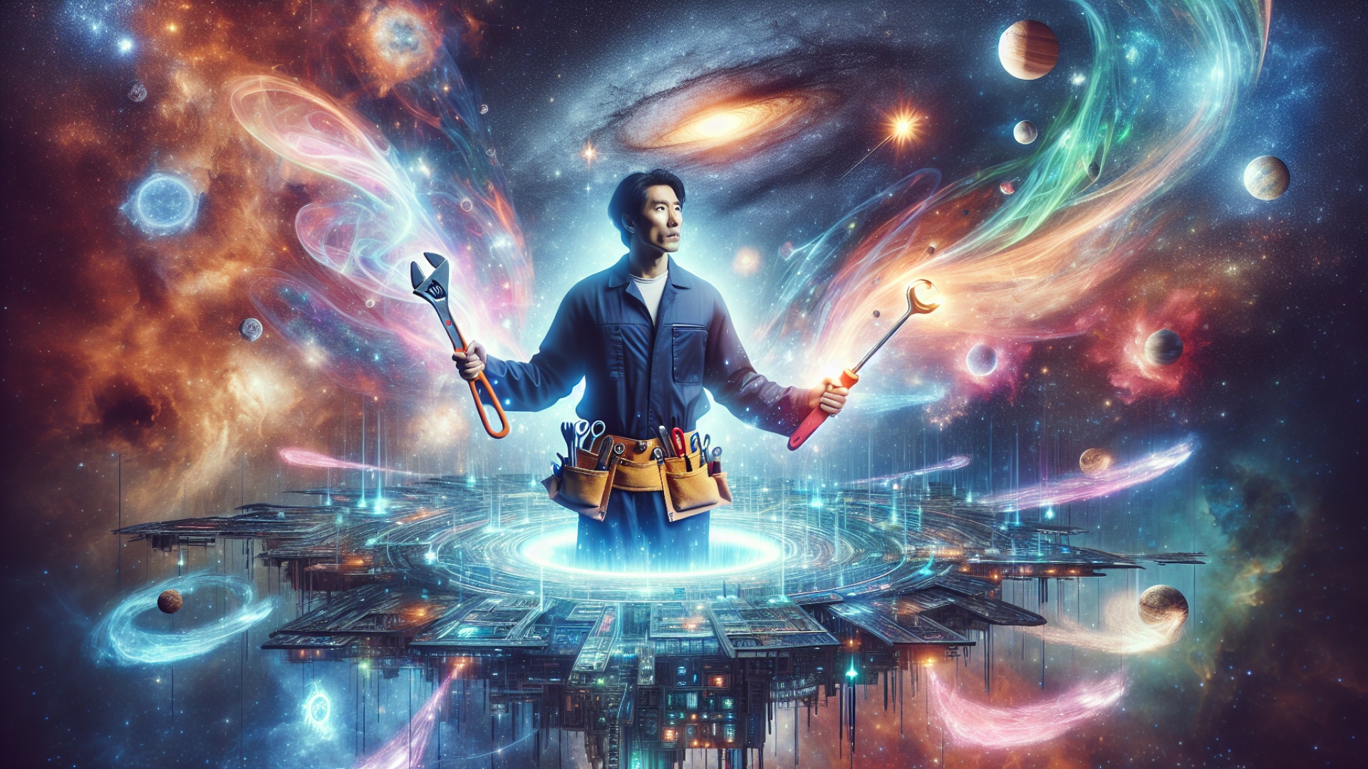 The Lift: A Supernatural Handyman Sim to Fix a Cosmic Facility