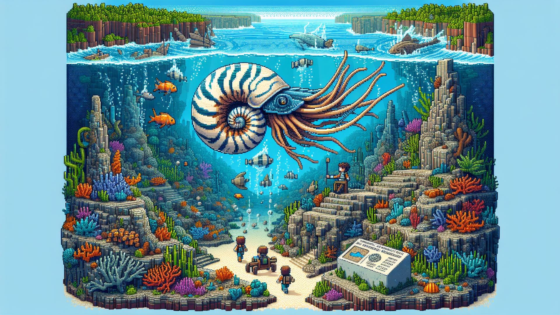 Minecraft’s Mounts of Mayhem Update: The Nautilus Is Finally Making Ocean Exploration Fun