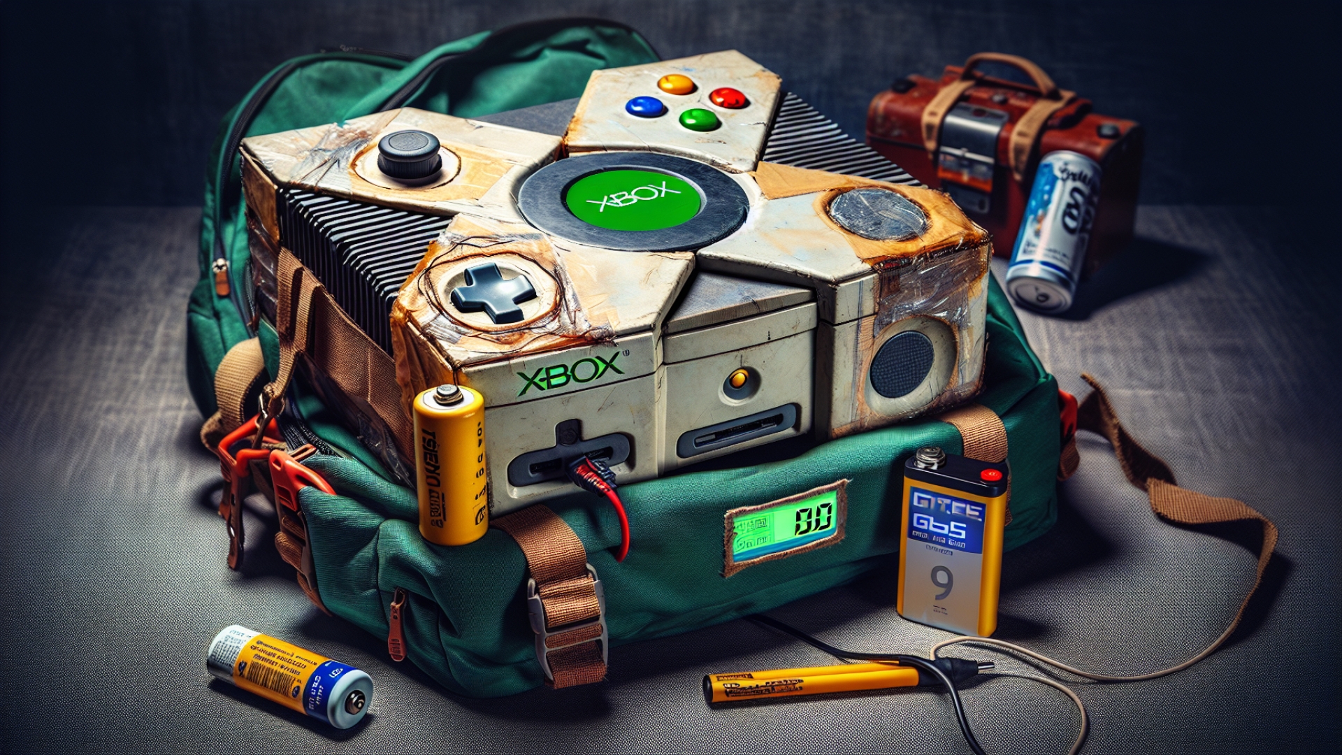The ‘Portable’ Original Xbox: A Glorious, Hot-Glued Monstrosity with 9-Minute Battery Life