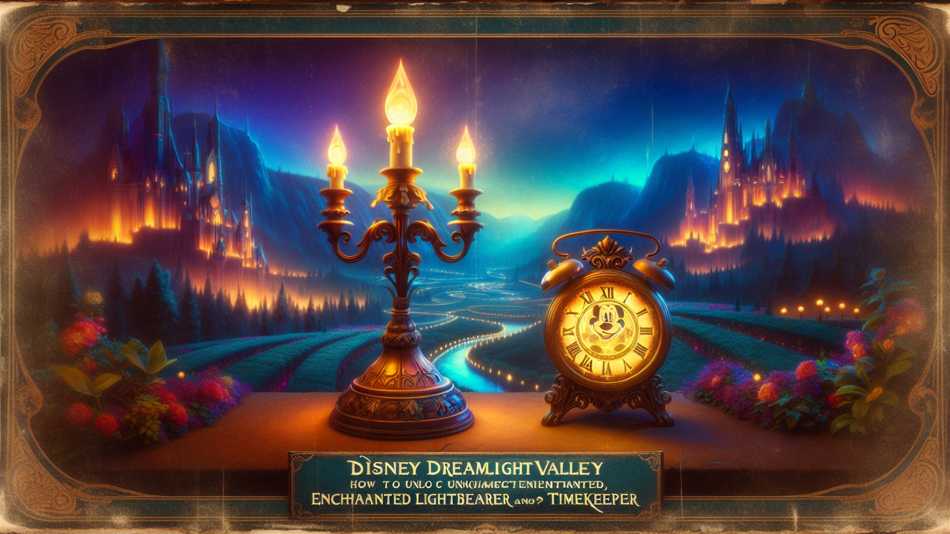 Disney Dreamlight Valley: How to Unlock Lumiere and Cogsworth