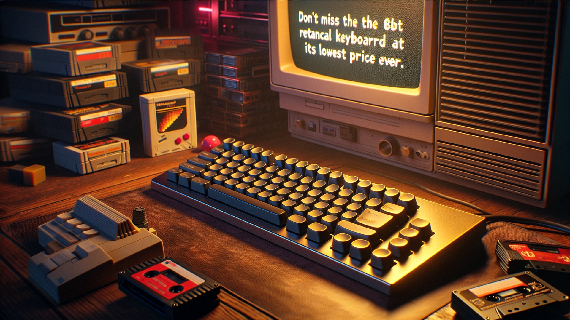 Don’t Miss the 8BitDo Retro Mechanical Keyboard at Its Lowest Price Ever