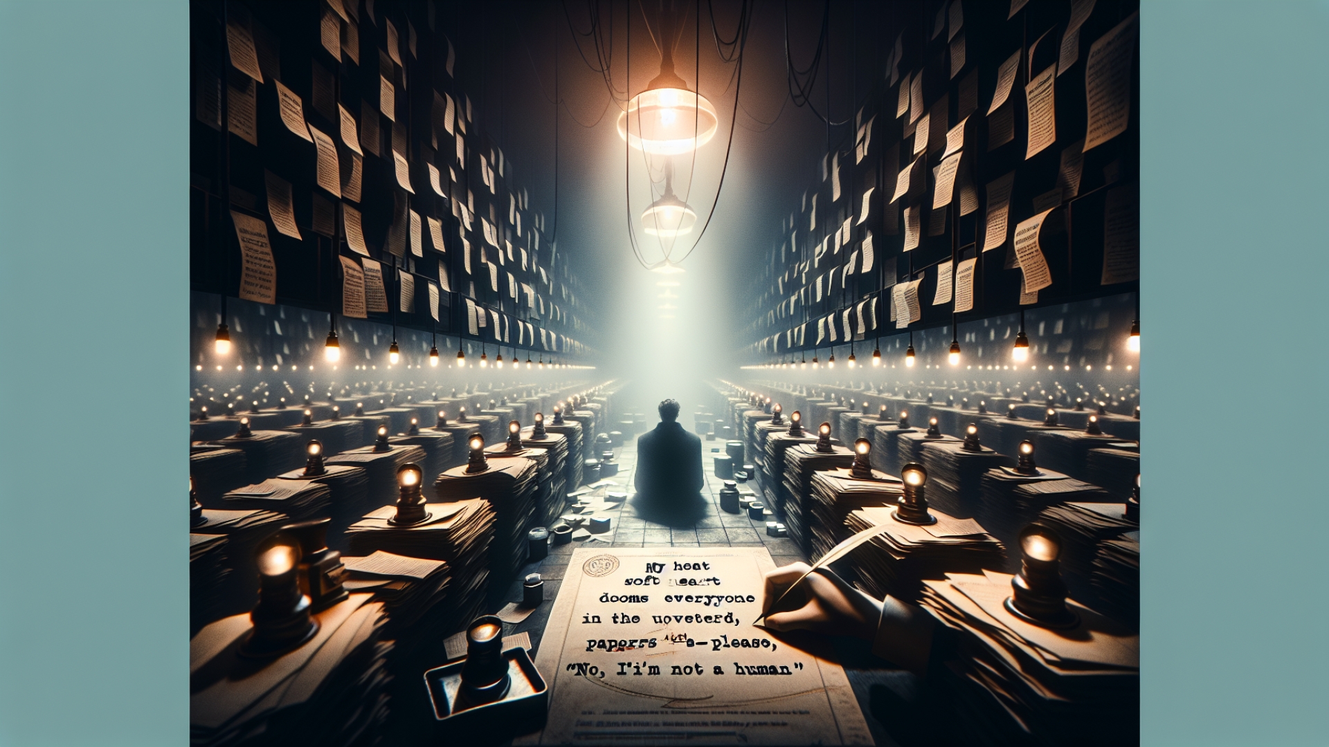 My Soft Heart Dooms Everyone in the Eerie Papers Please-like ‘No, I’m Not A Human’