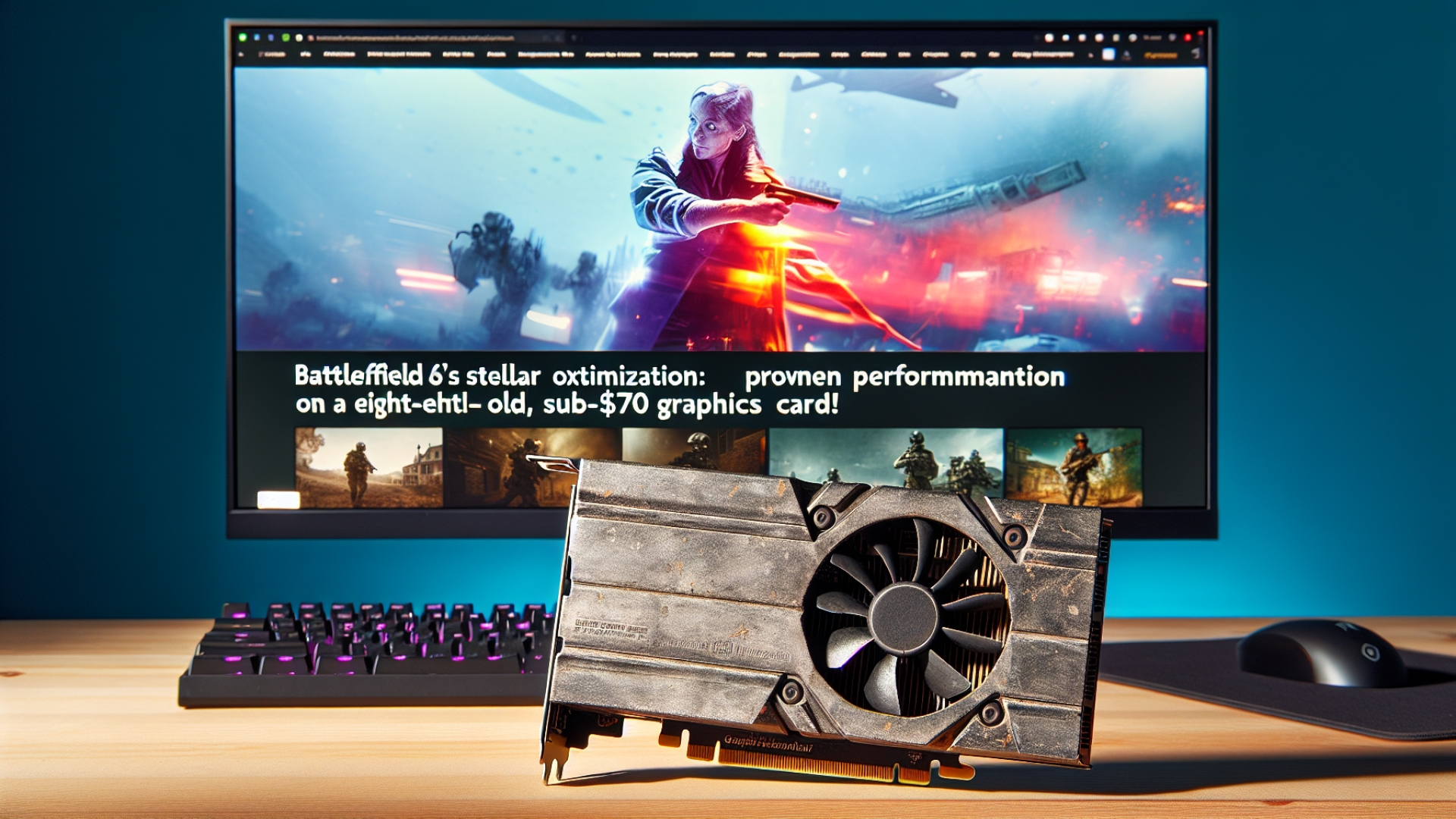 Battlefield 6’s Stellar Optimization Lets it Run on an Eight-Year-Old, Sub-$70 Graphics Card