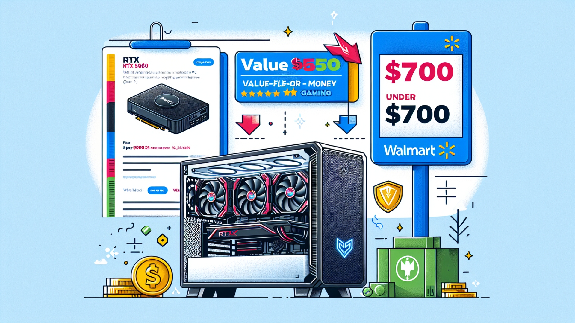 Score an RTX 5060 Gaming PC for Under $750 with This Walmart Deal