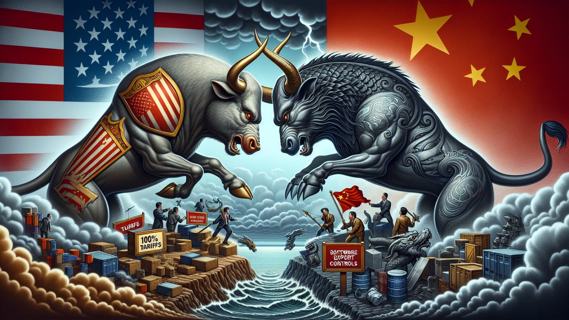 Trump Imposes 100% Tariffs and Software Export Controls Amid Escalating US-China Trade War