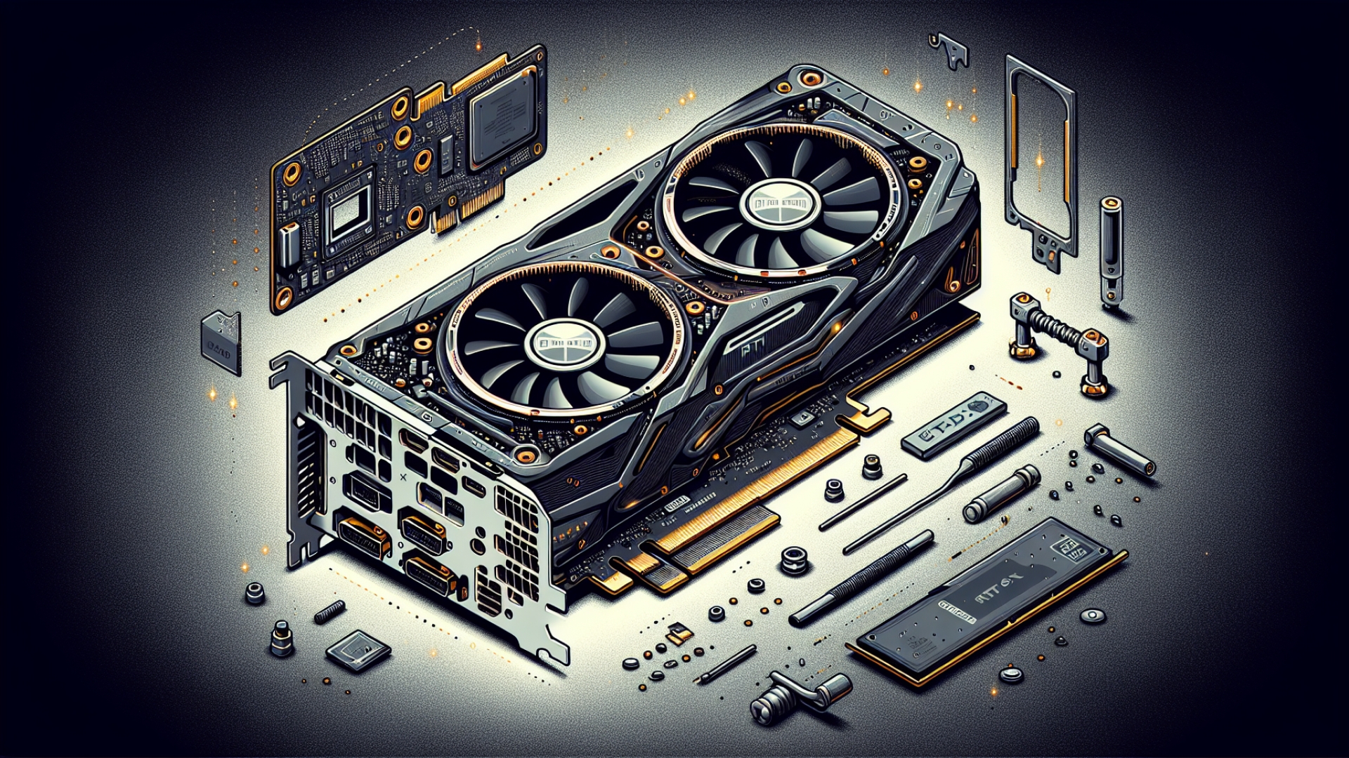 This RTX 5070 Ti with a Hole Was Resurrected Using Parts From an AMD RX 580