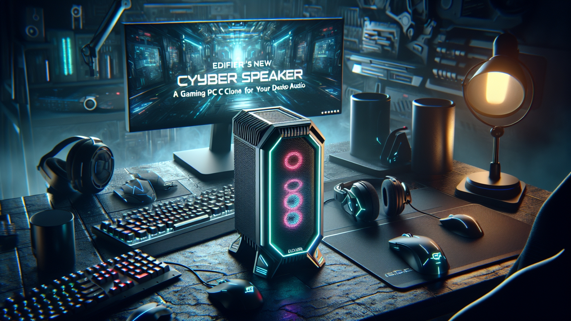 Edifier’s Huazai New Cyber Speaker: A Gaming PC Clone for Your Desktop Audio