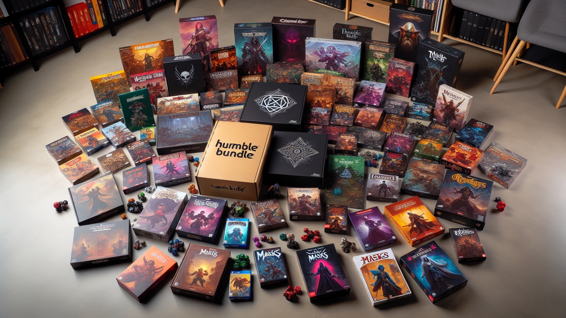 Score a Massive TTRPG Collection, Including Critically Acclaimed Masks, in the Latest Humble Bundle
