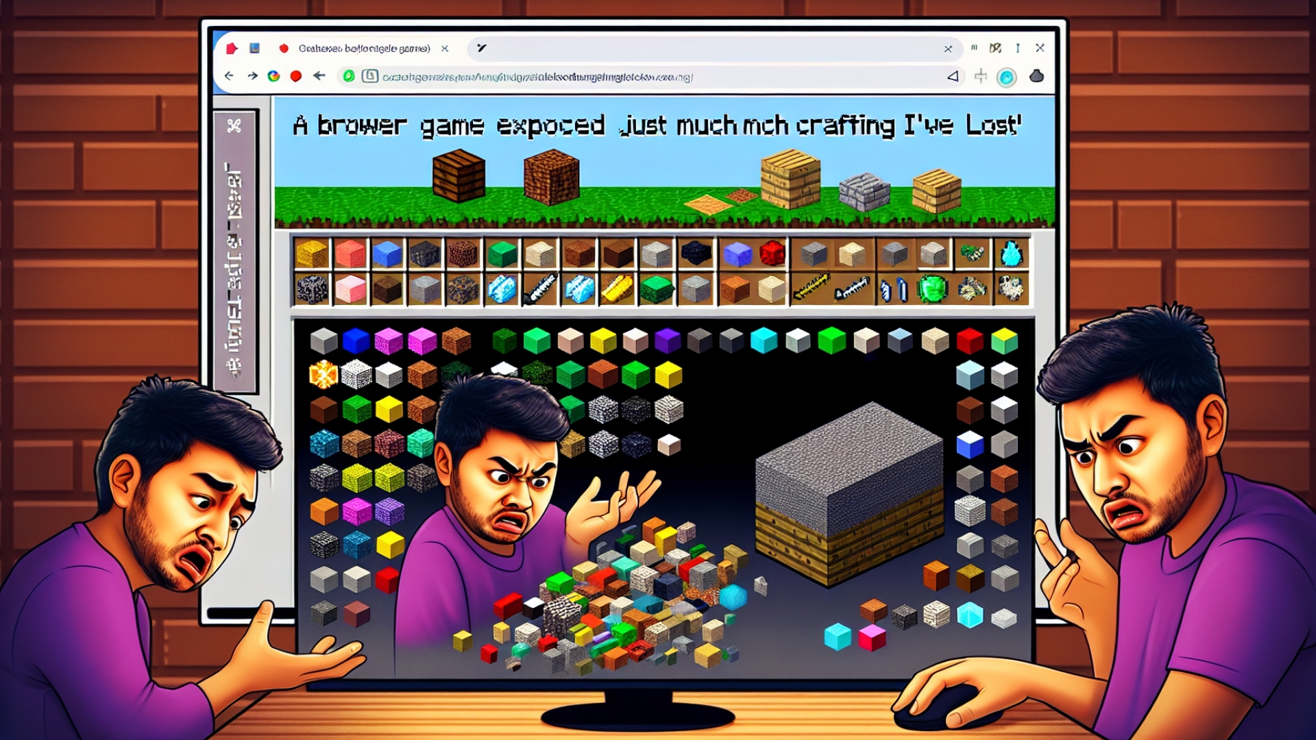 A Browser Game Exposed Just How Much Minecraft Crafting Knowledge I’ve Lost