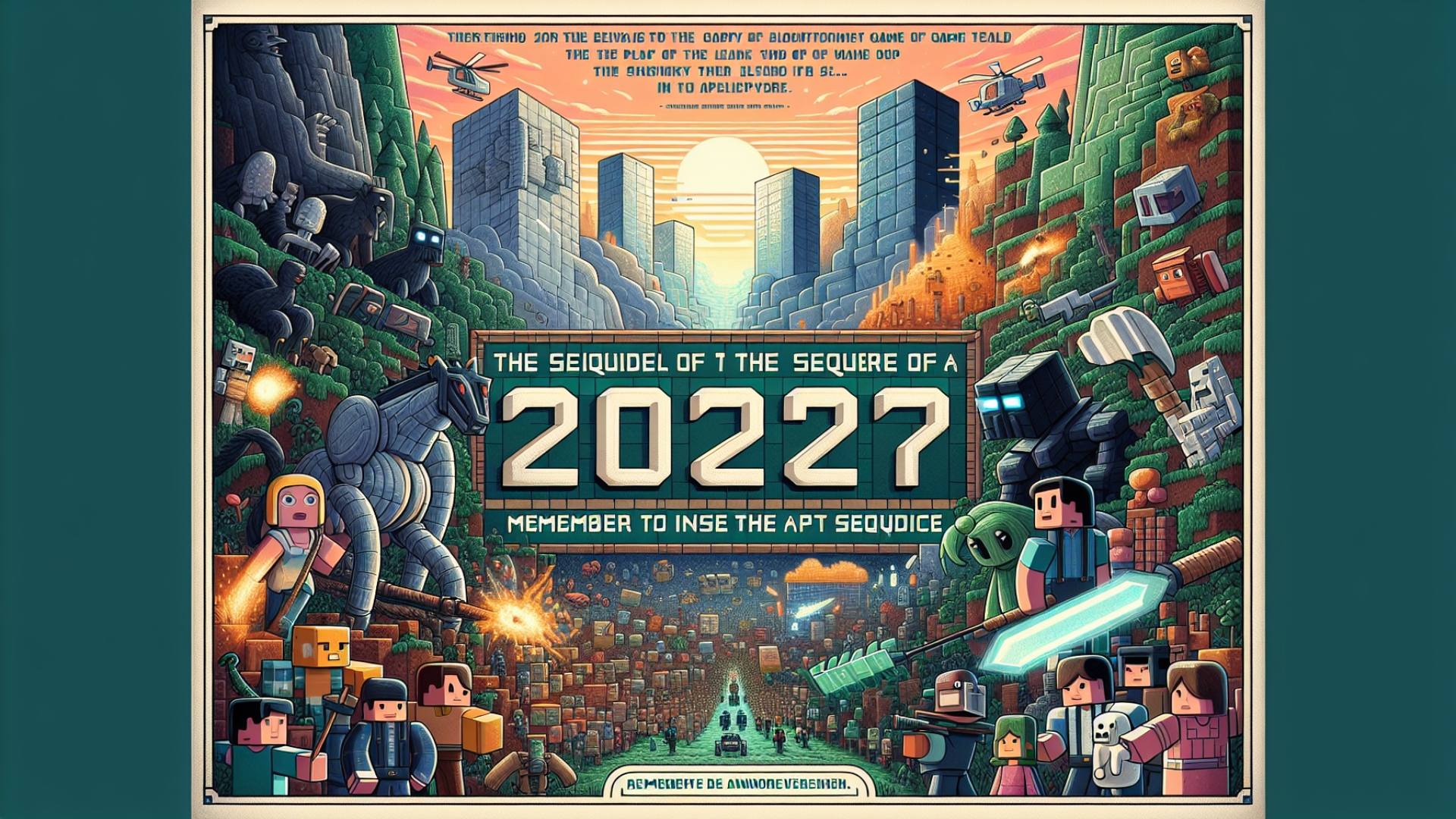 Minecraft Movie Sequel Officially Confirmed with 2027 Release Date