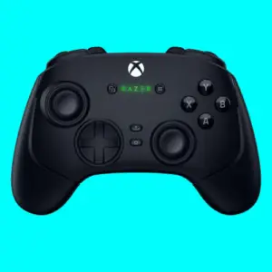 An image of a Razer Wolverine V3 Pro gaming controller against a blue background
