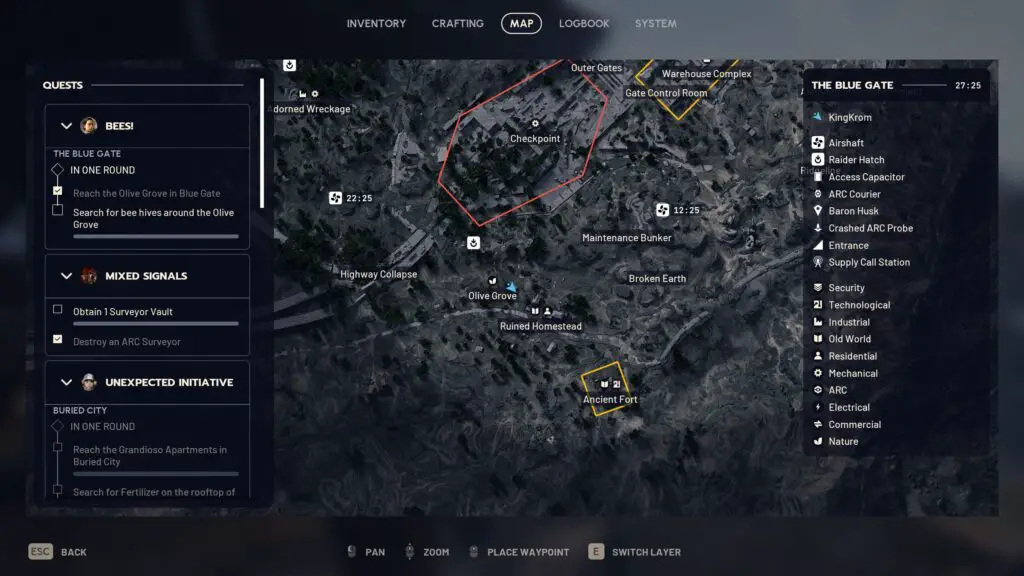 Arc Raiders bees location