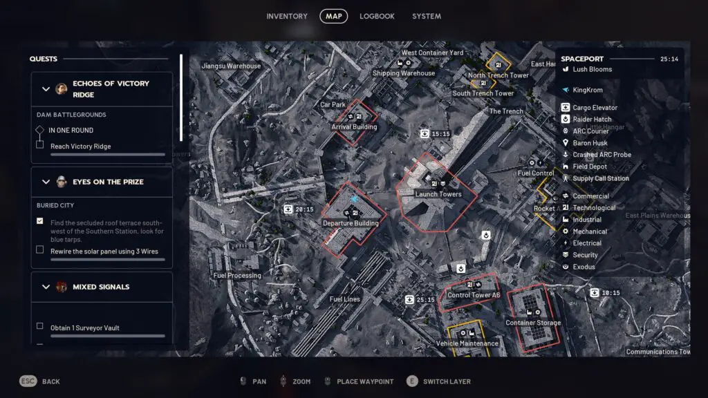 Location of medical records on a desk in Arc Raiders