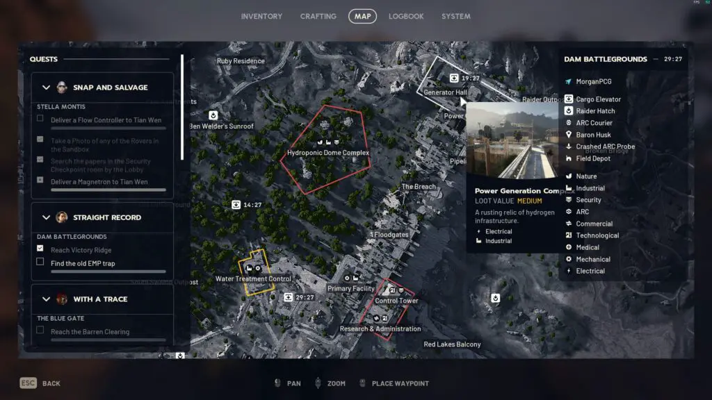 arc raiders dam battlegrounds