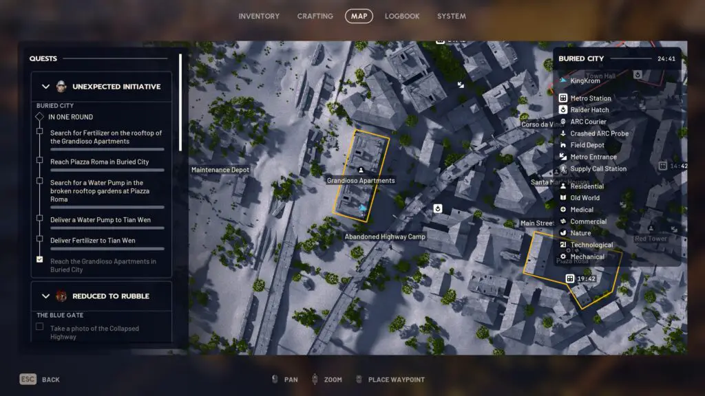 Arc Raiders Unexpected Initiative - Fertiliser location