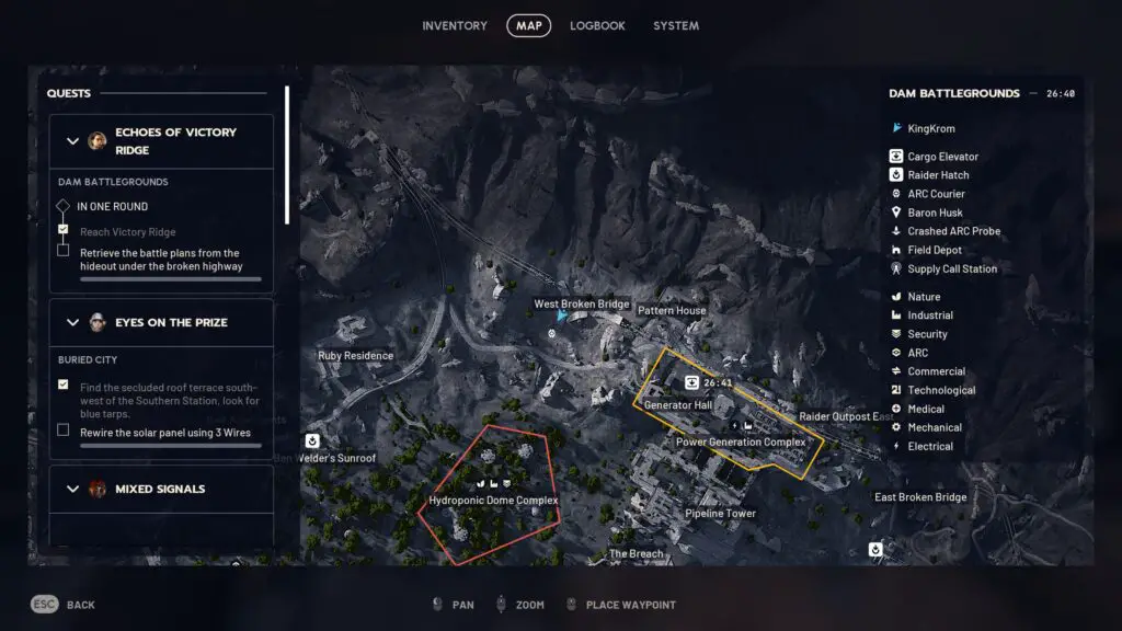 Arc Raiders Echoes of Victory Ridge location