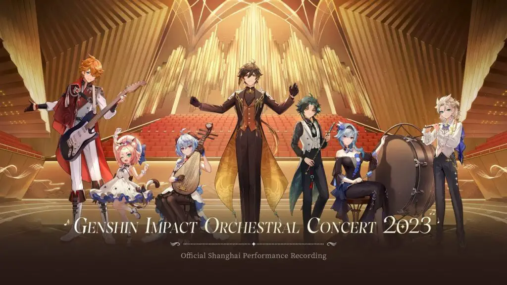 Genshin Impact Orchestral Concert 2023 Official Shanghai Performance Recording YouTube