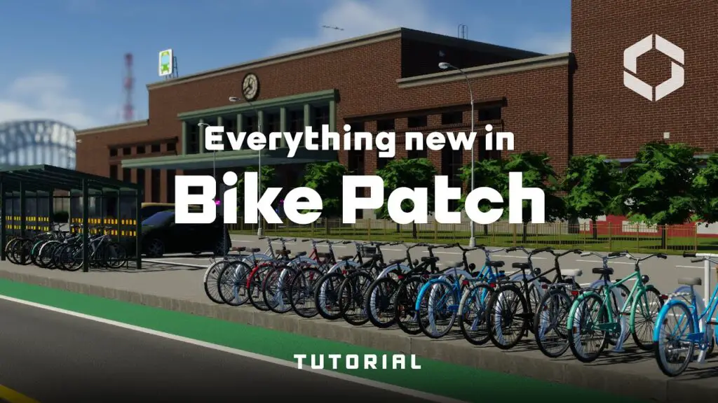 What has been added with BIKE PATCH? | Tutorial | Cities: Skylines II - YouTube