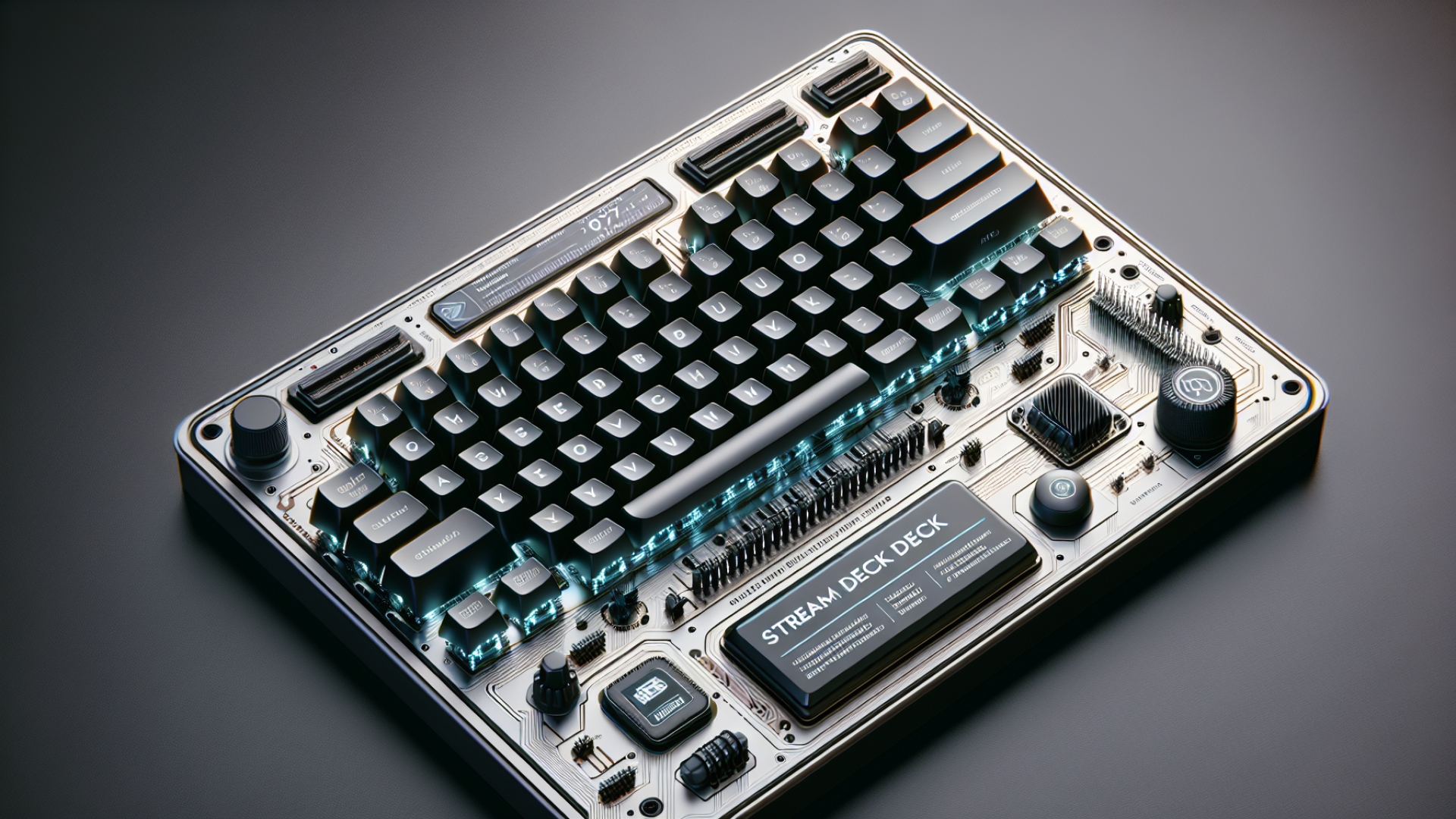 Corsair’s Vanguard 96 Keyboards Combine Hall Effect Switches, Stream Deck Integration, and an LCD Screen